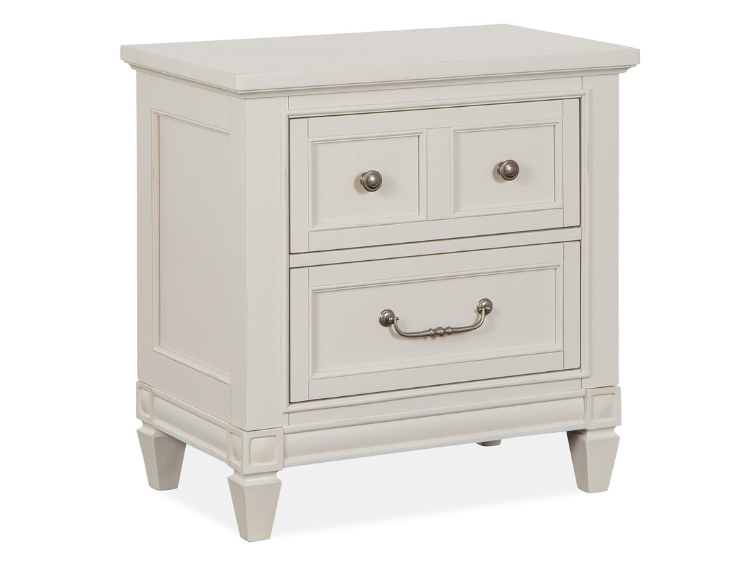 Willowbrook Egg Shell White Drawer Nightstand - B5324-01
