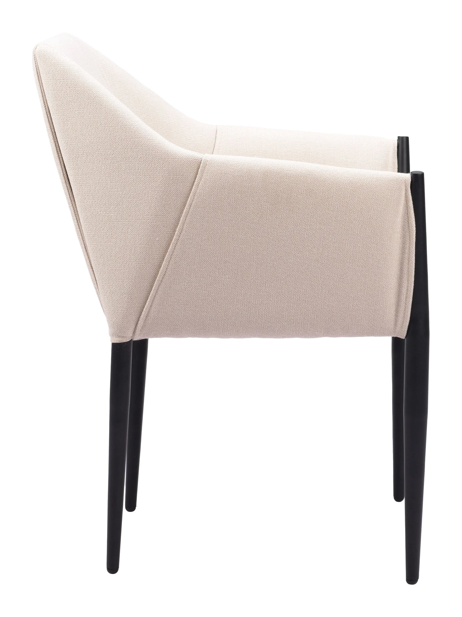 Zuo Andover Dining Chair (Set of 2) Beige DINING CHAIRS