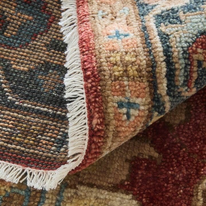 Rectangle/2' x 3'/Rust/Navy