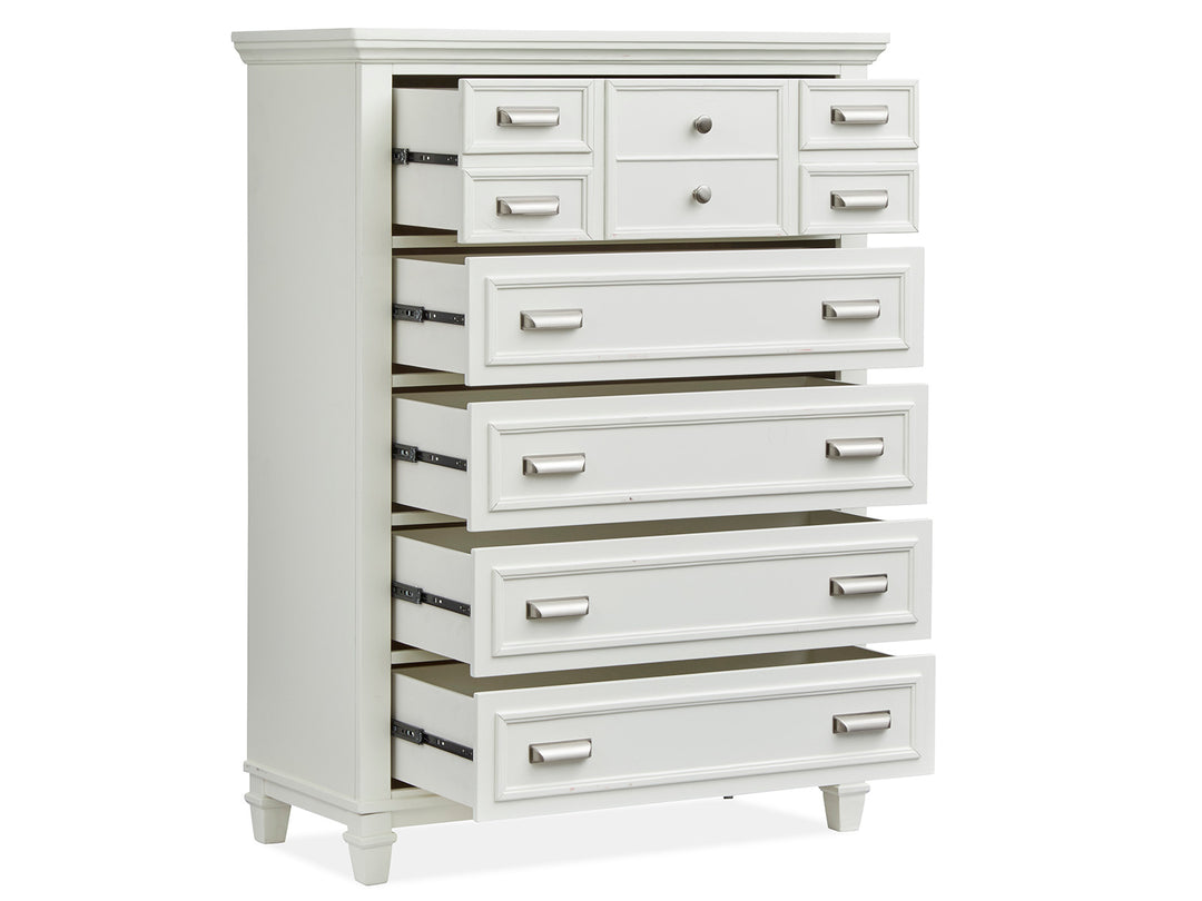 Charleston White Dove White Drawer Chest - B5611-10WH