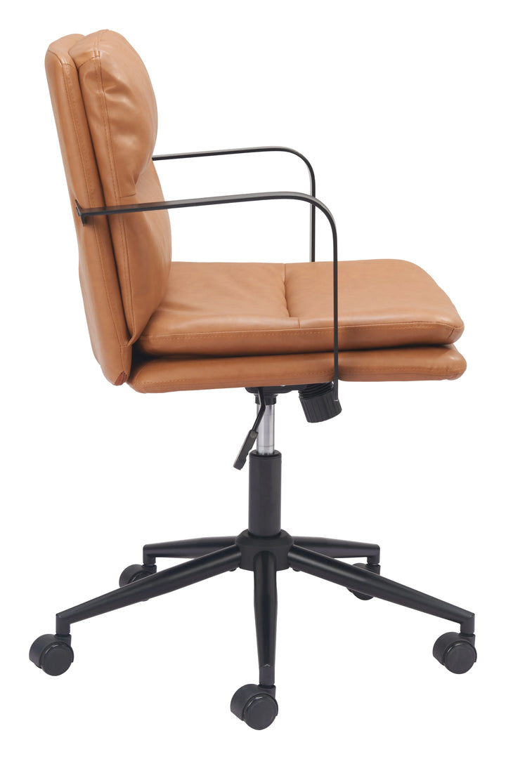Birao Office Chair Brown - AmericanHomeFurniture