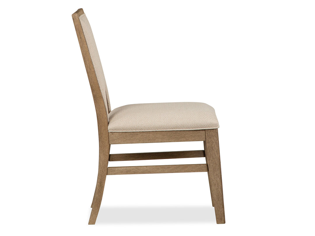 Tristan Swiss Coffee Upholstered Side Chair - Set of 2 - D5878-64