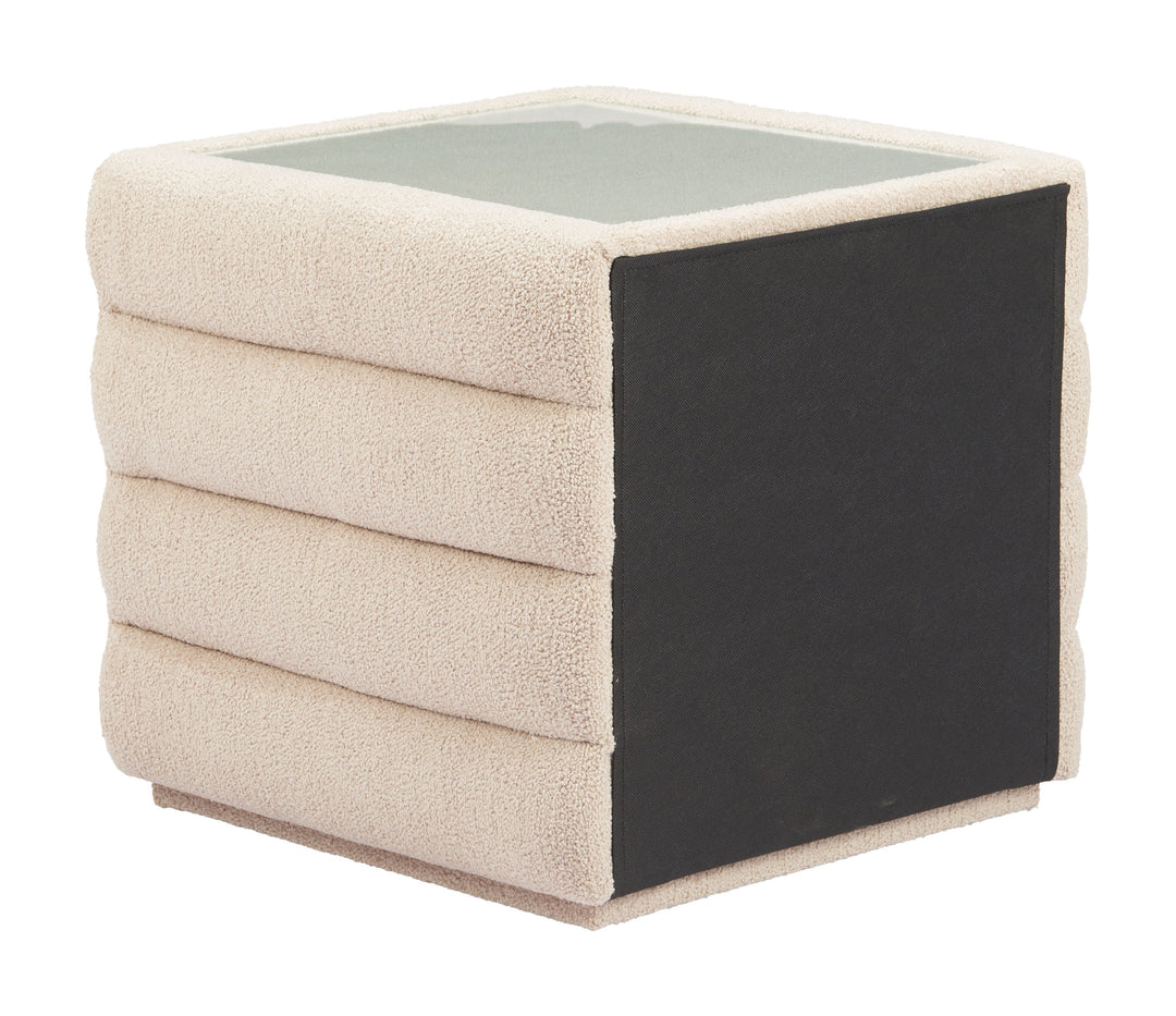 Soffice Nightstand Beige