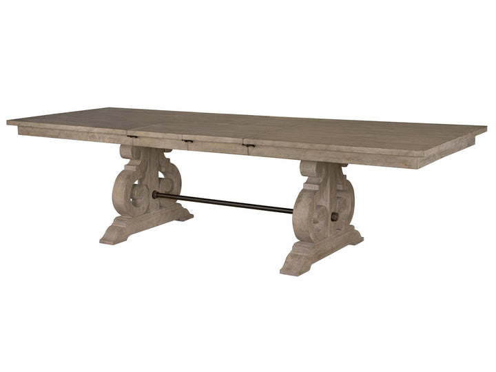 Tinley Park Dove Tail Grey Extendable Rectangular Dining Table - D4646-20
