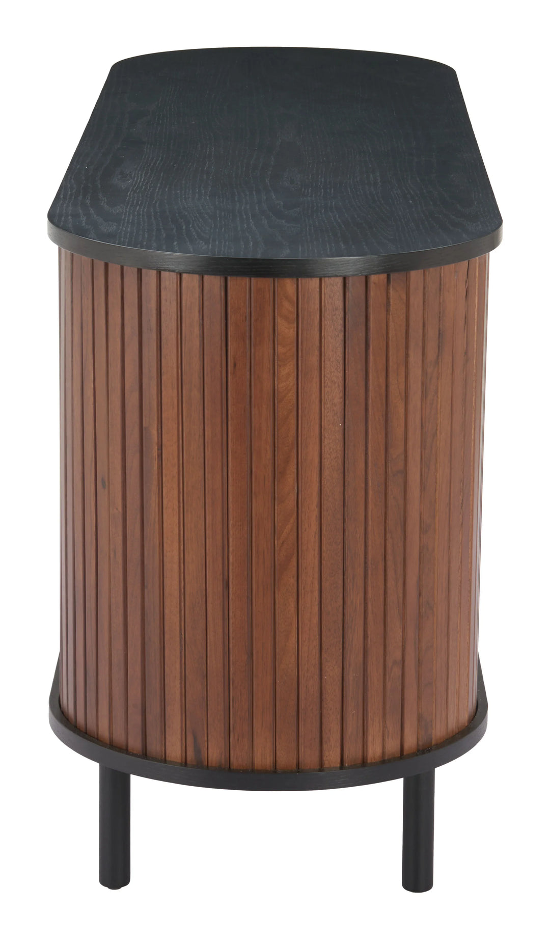 Koriana Sideboard Black & Walnut - AmericanHomeFurniture