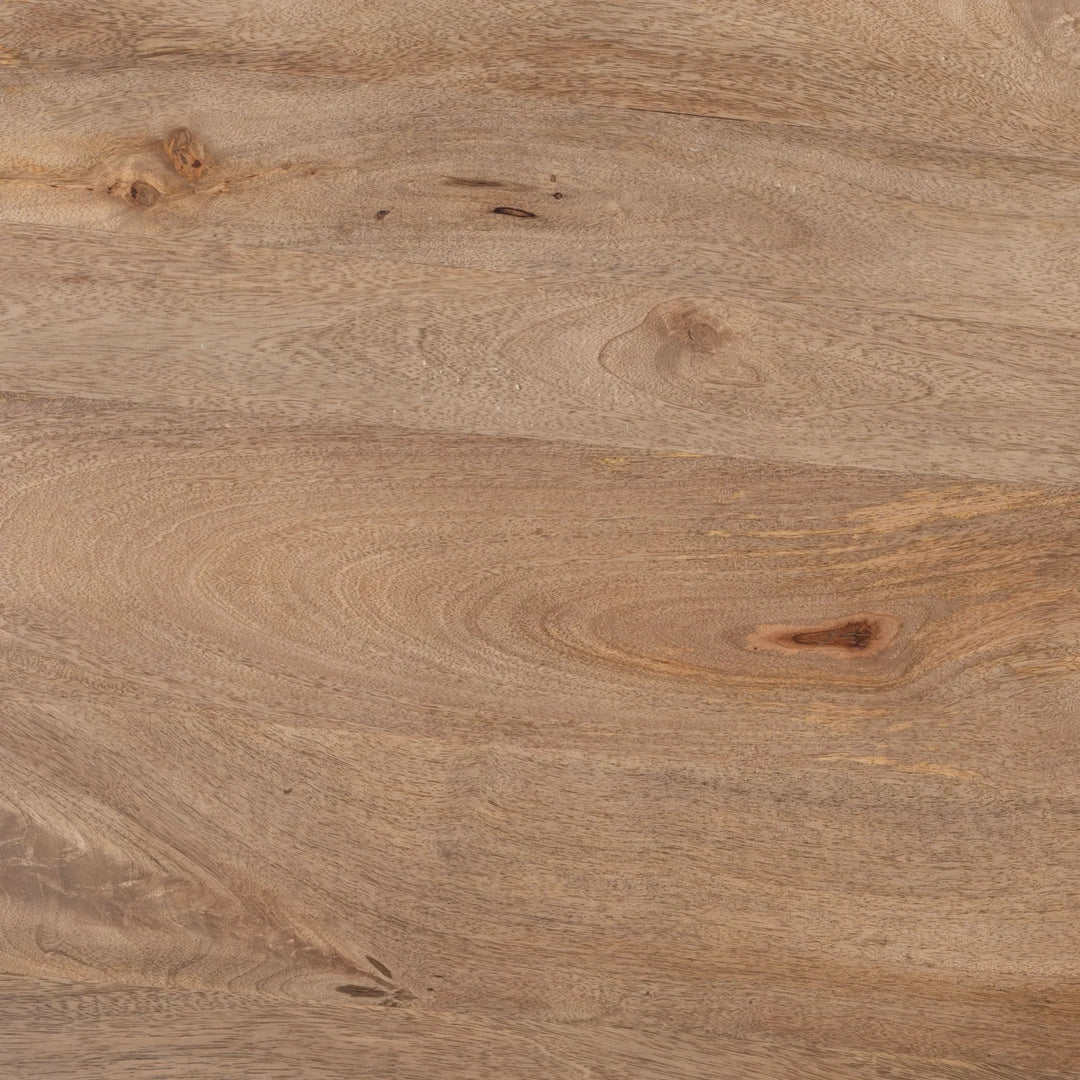 Goblet Side Table Brown & White - AmericanHomeFurniture