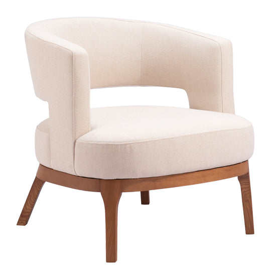 Zuo Penryn Accent Chair Beige ACCENT + LOUNGE CHAIRS