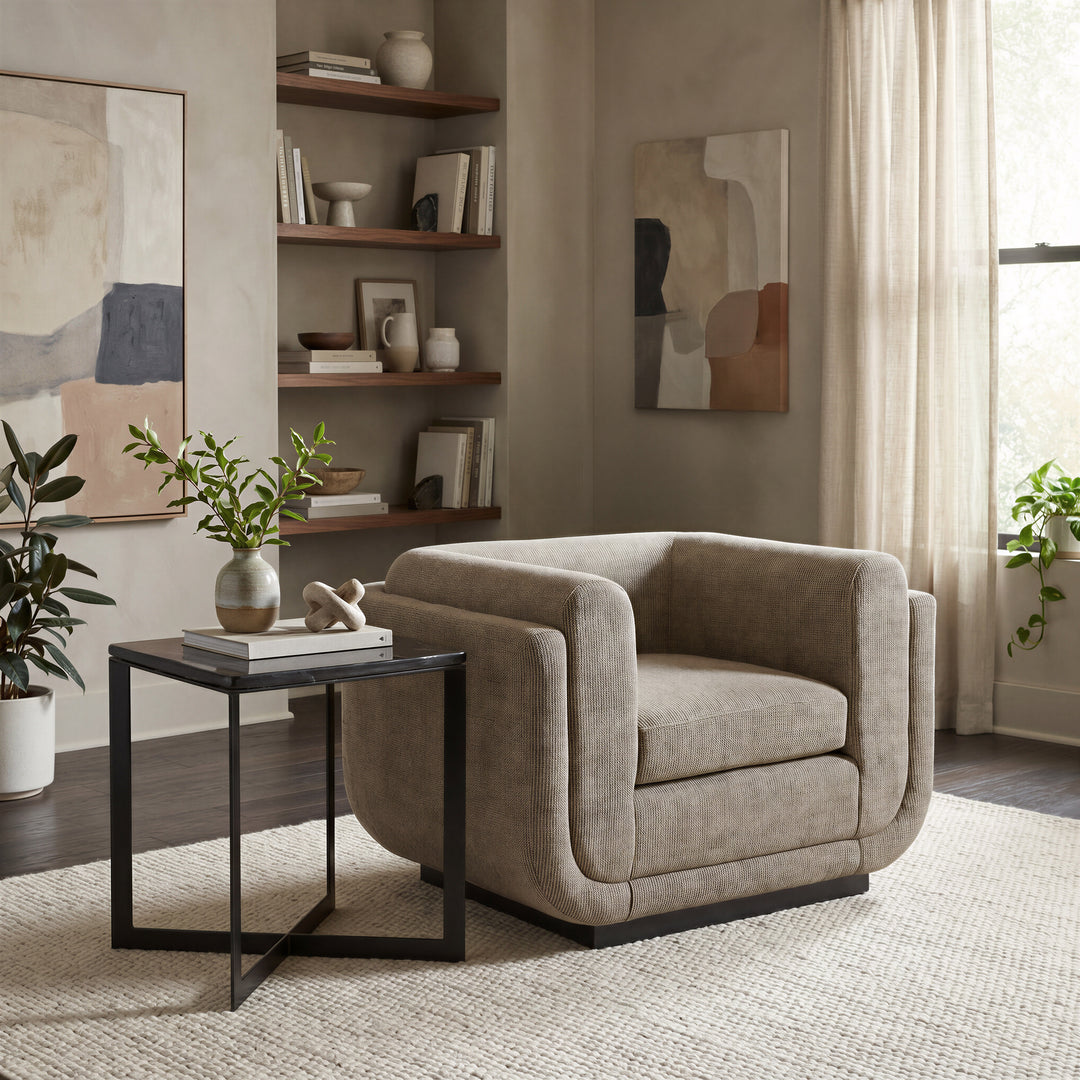 Mysa Side Table Black - 110960
