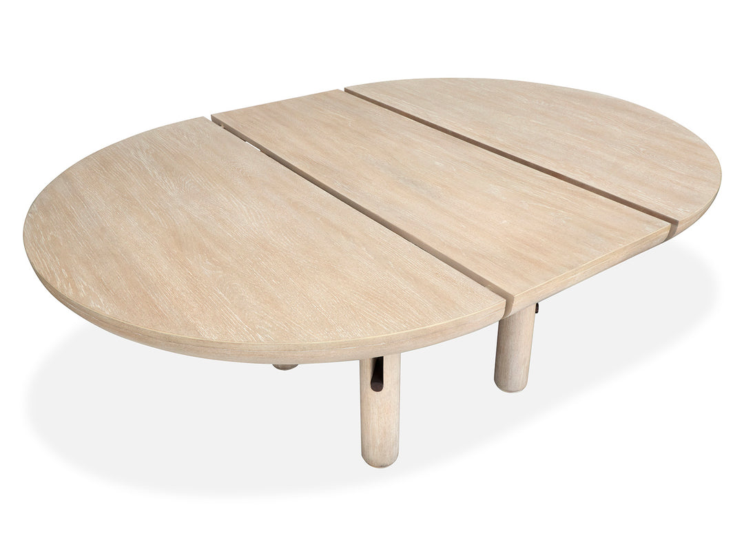 Sunset Cove Sanibel Brown Extendable Round Dining Table - D5783-24