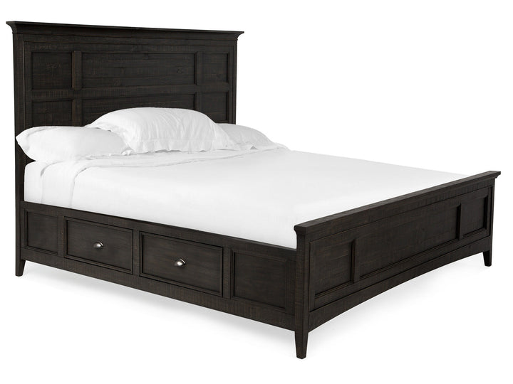Westley Falls Graphite Panel Storage Bed