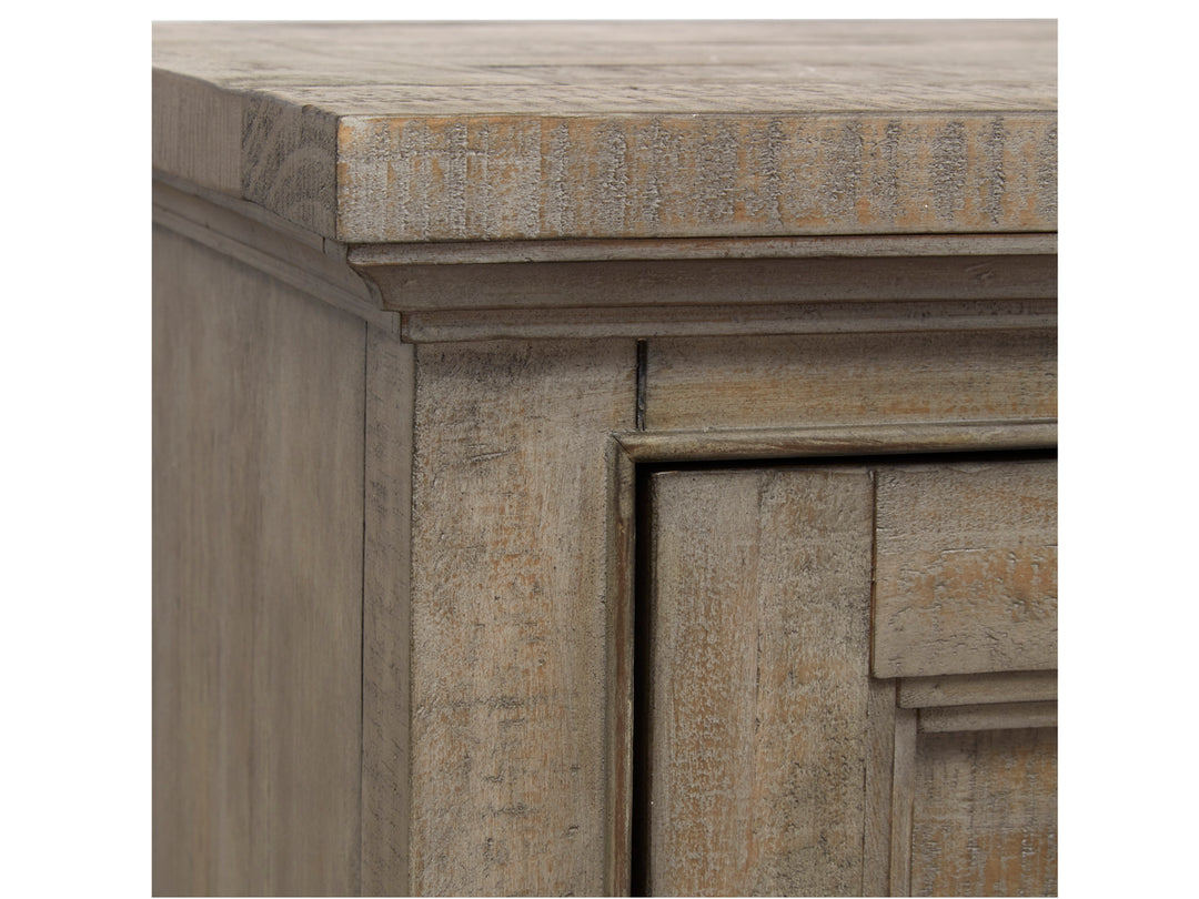 Paxton Place Dovetail Grey Drawer Nightstand - B4805-01