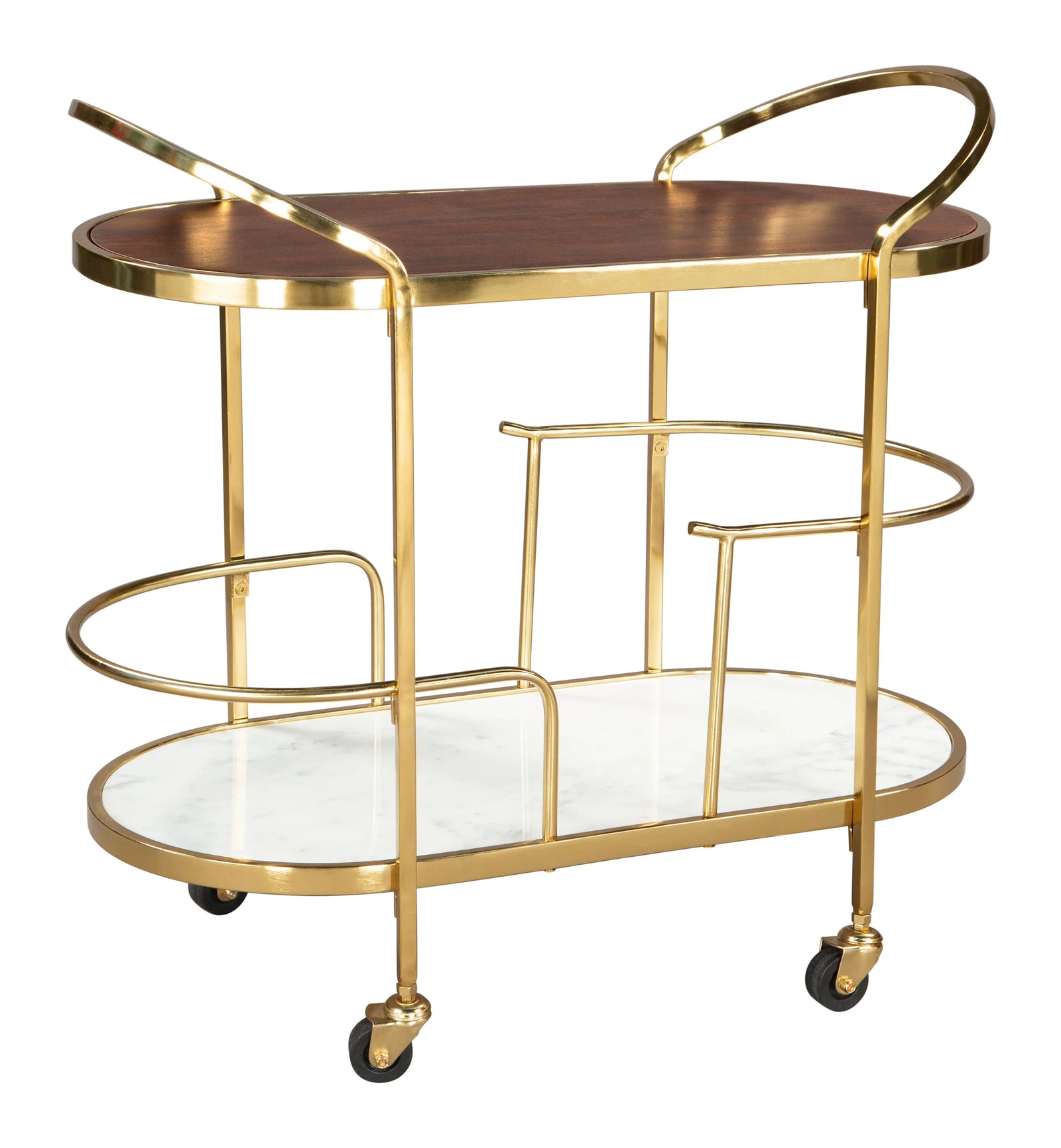 Zuo Antalya Bar Cart Multicolor BAR + BAR CARTS