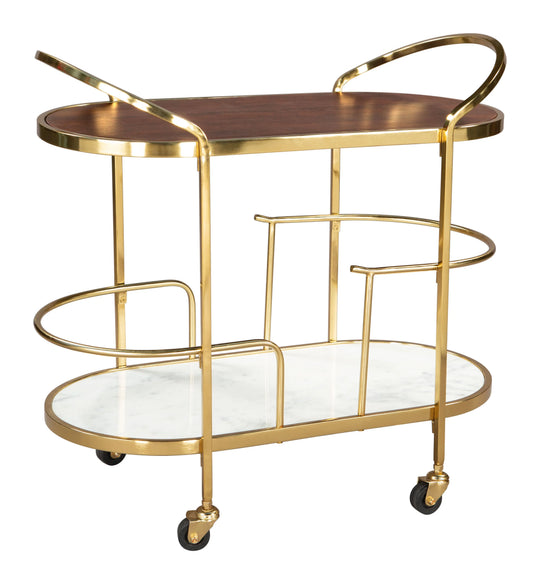 Zuo Antalya Bar Cart Multicolor BAR + BAR CARTS