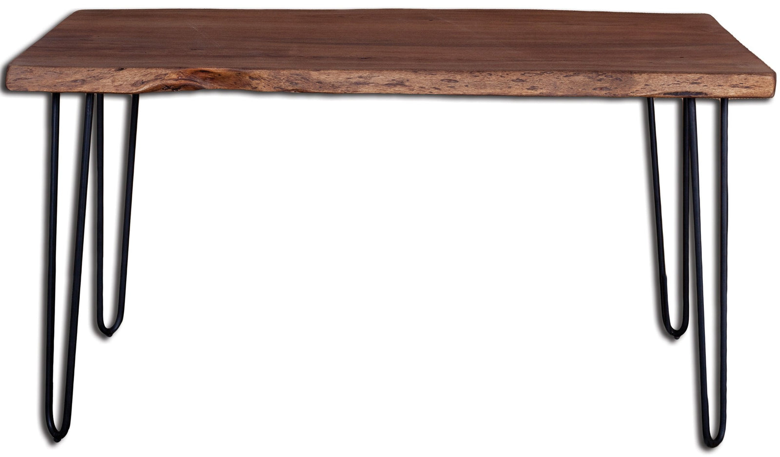 Organic Dining Table - Matte Brown