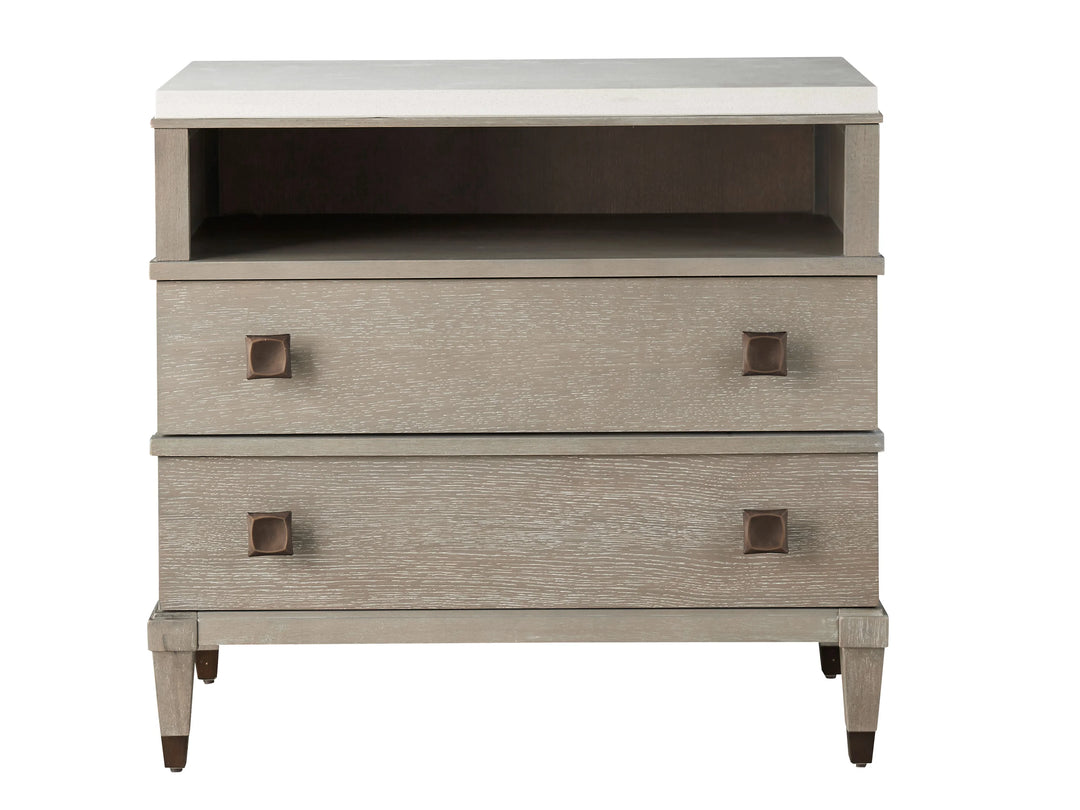 Playlist Two Drawer Nightstand