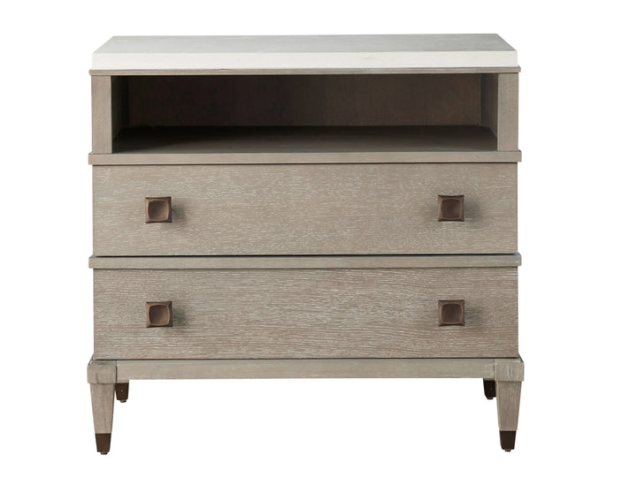 Playlist Two Drawer Nightstand