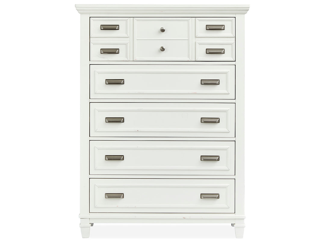 Charleston White Dove White Drawer Chest - B5611-10WH