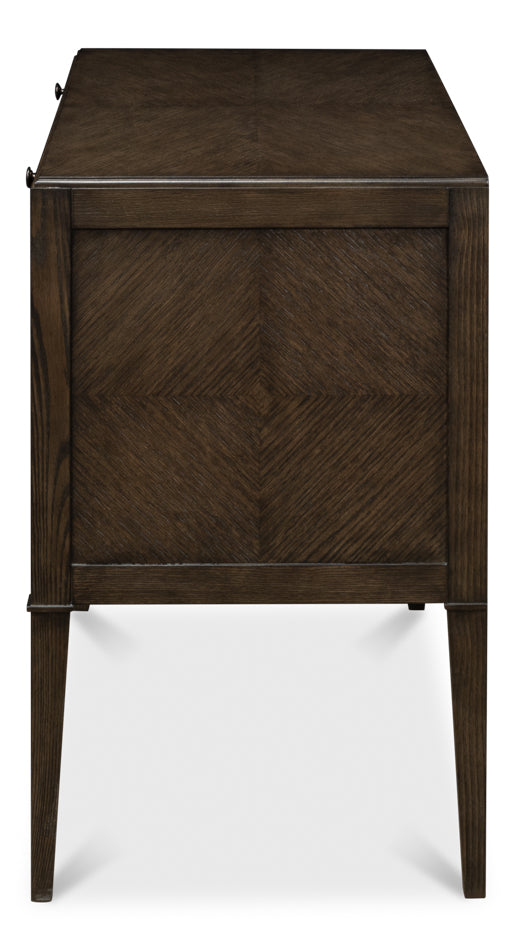 American Home Furniture | Sarreid - Ladlow Chest Artisan Grey Finish