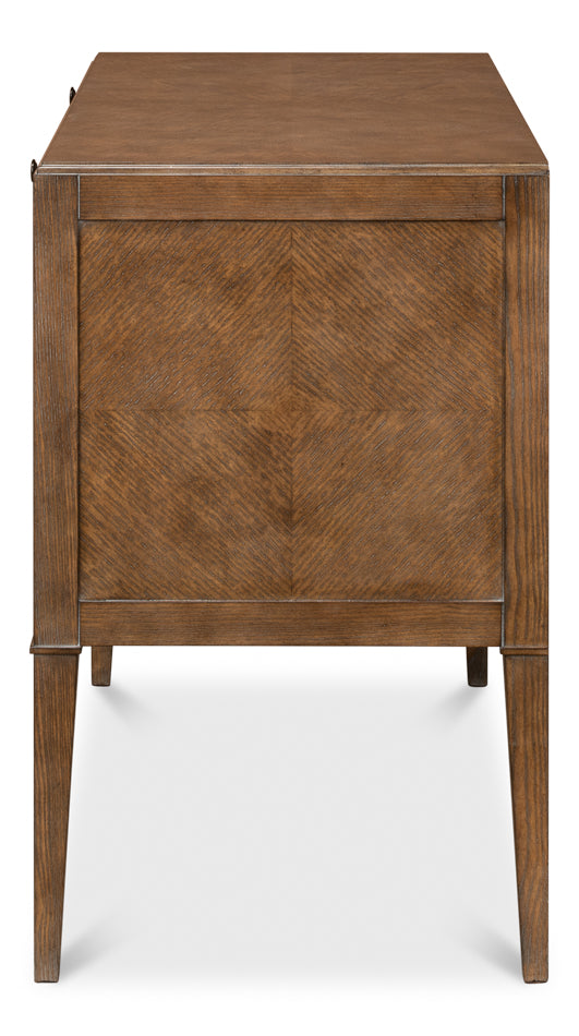 American Home Furniture | Sarreid - Ladlow Chest Light Mink Finish