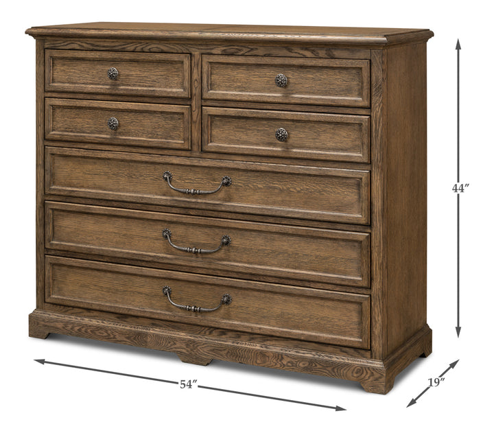 American Home Furniture | Sarreid - Rohan Equestrian Chest - Husk