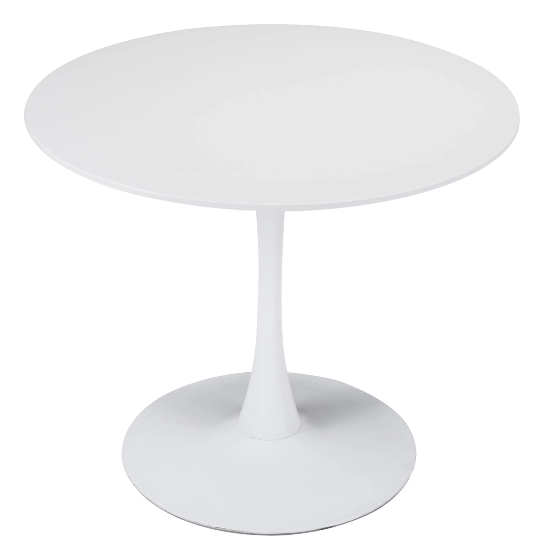 Opus Dining Table White - AmericanHomeFurniture