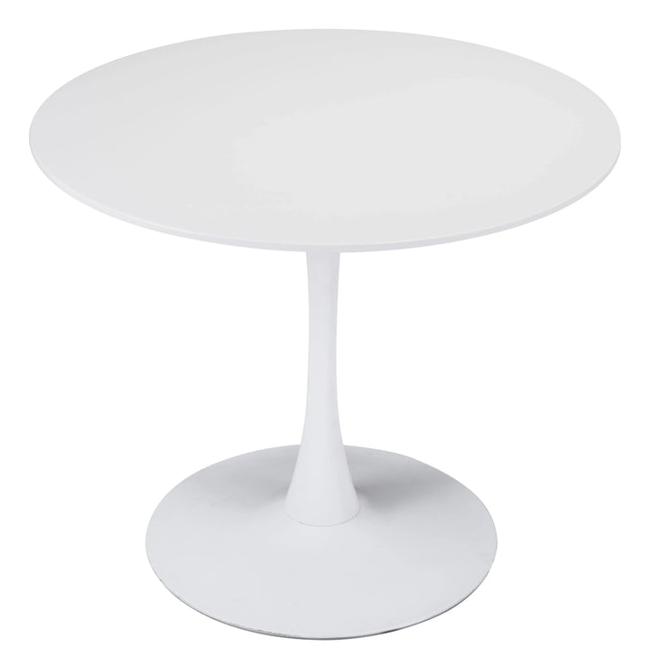 Opus Dining Table White - AmericanHomeFurniture