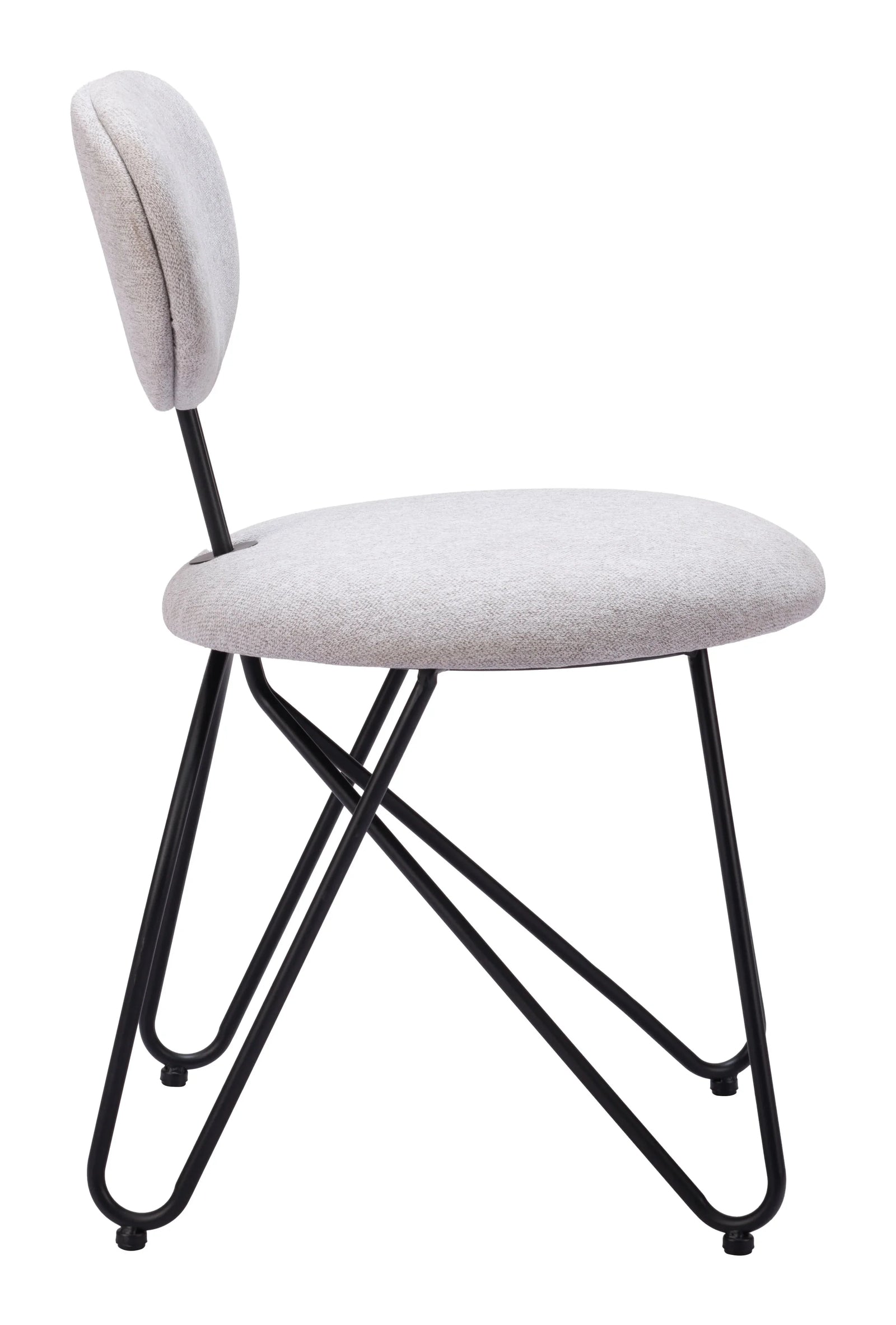 Zuo Novi Dining Chair (Set of 2) Dove Gray DINING CHAIRS