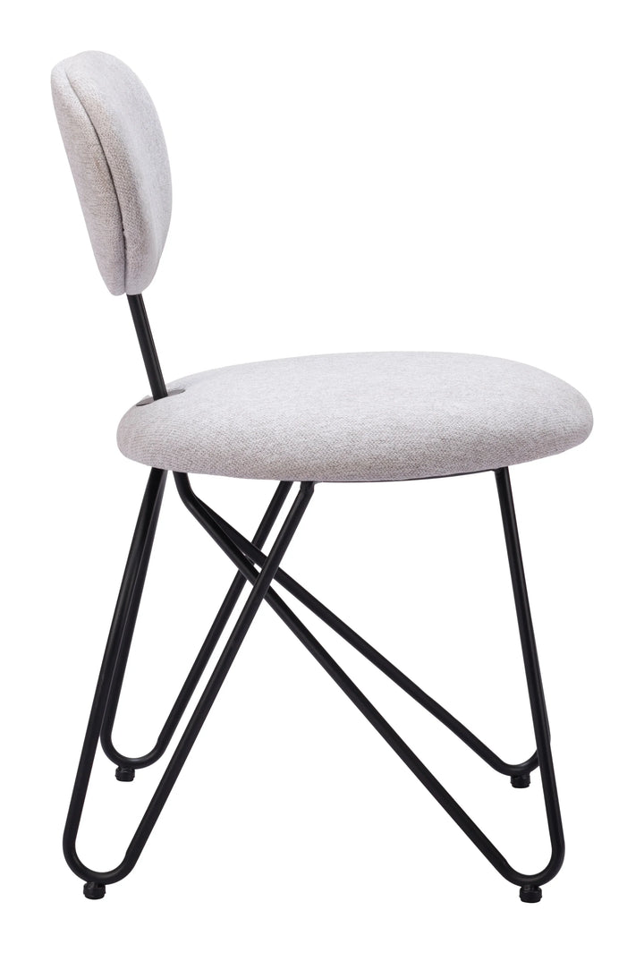 Novi Dining Chair (Set of 2) Dove Gray - AmericanHomeFurniture