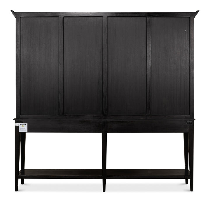 American Home Furniture | Sarreid - Beacon Hill Display Case - Ebony