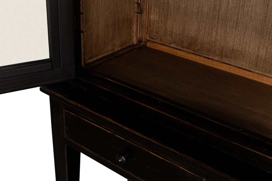 American Home Furniture | Sarreid - Beacon Hill Display Case - Ebony