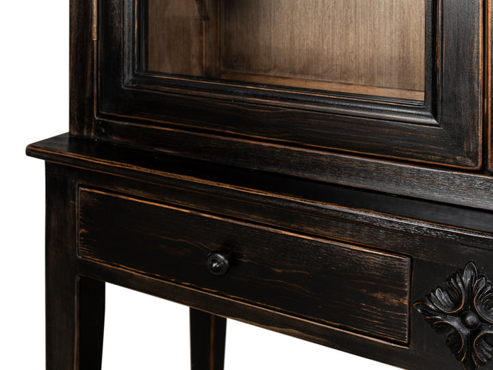 American Home Furniture | Sarreid - Beacon Hill Display Case - Ebony