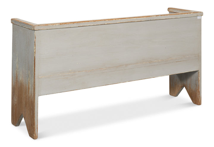 American Home Furniture | Sarreid - Beach House Bench - Grey