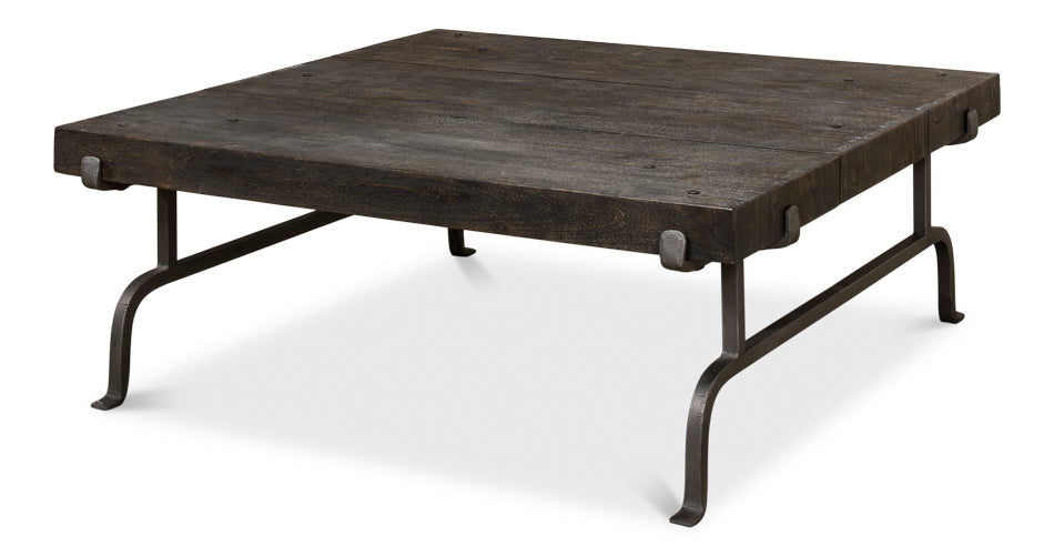 American Home Furniture | Sarreid - Blayne Coffee Table - Storm Cloud