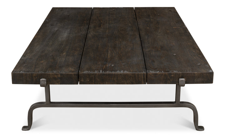 American Home Furniture | Sarreid - Blayne Coffee Table - Storm Cloud