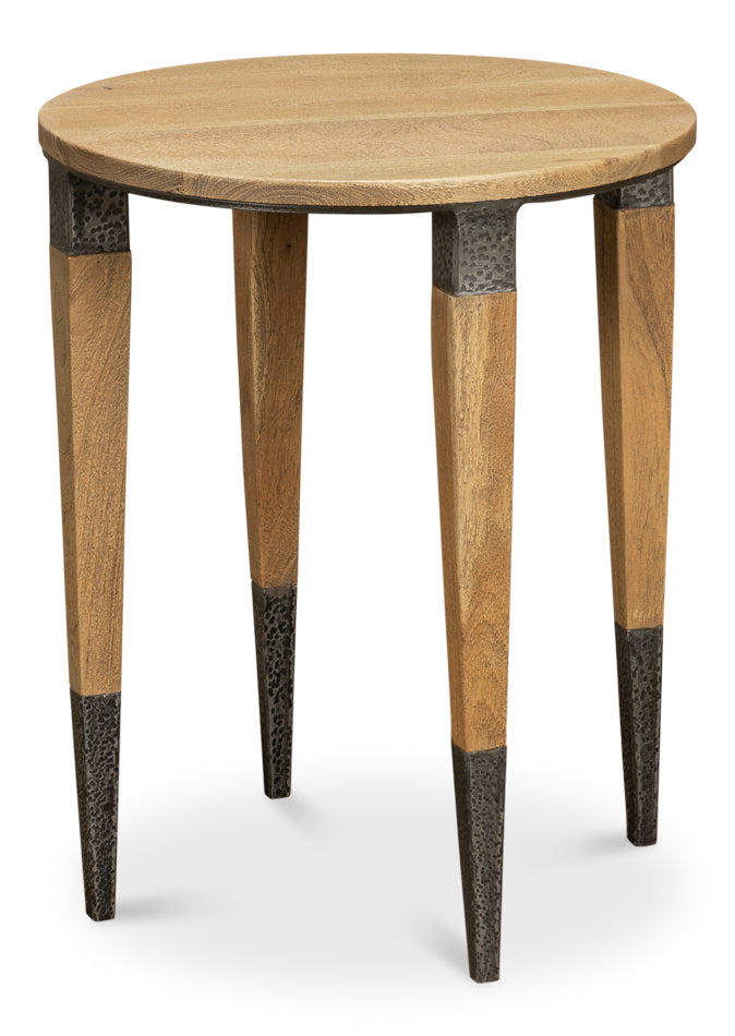 American Home Furniture | Sarreid - Saber Leg Chairside Table - Round