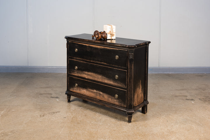 American Home Furniture | Sarreid - Fisher Commode With Onyx Finish