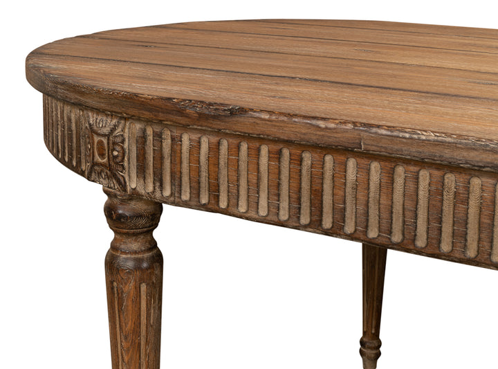 American Home Furniture | Sarreid - French Antique Reproduction Dining Table