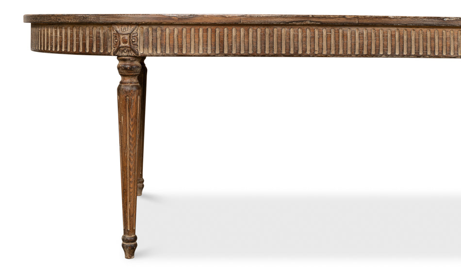 American Home Furniture | Sarreid - French Antique Reproduction Dining Table