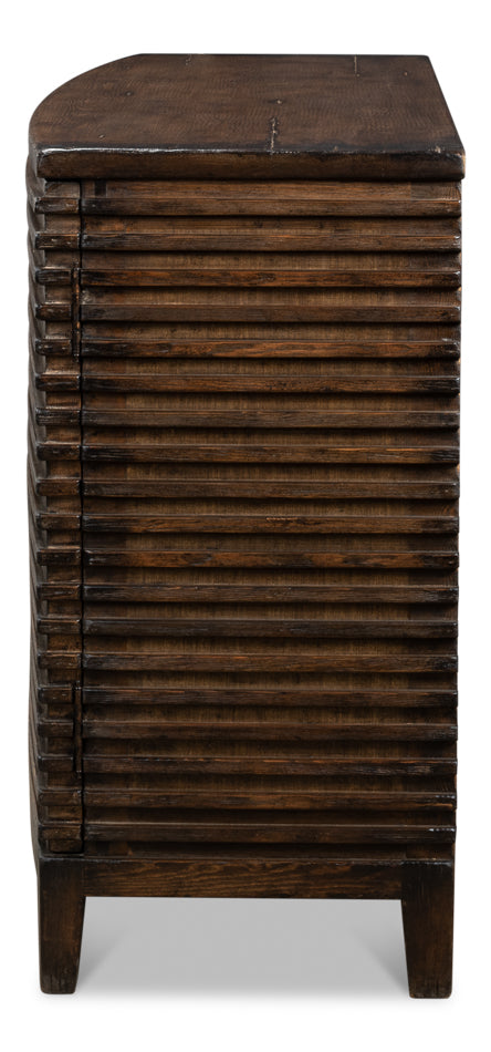 American Home Furniture | Sarreid - Ribbed Remington Small Sideboard