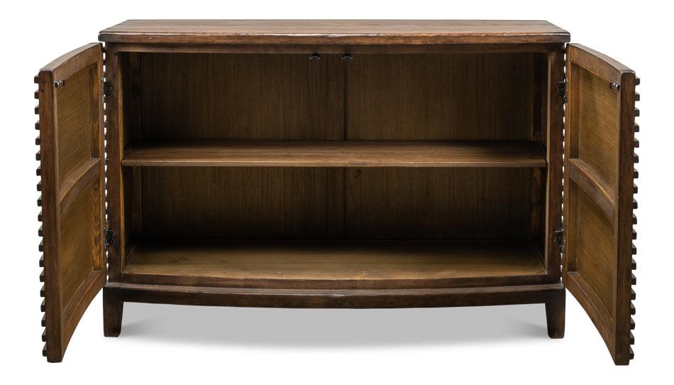 Sarreid Ribbed Remington Small Sideboard SIDEBOARDS + CREDENZAS