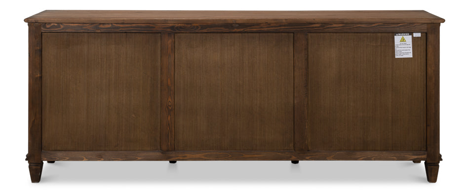 American Home Furniture | Sarreid - French Country Sideboard - Old Pine Stain