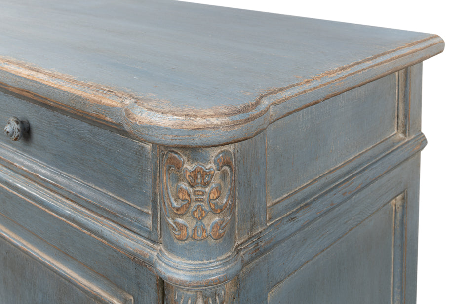 American Home Furniture | Sarreid - Lilac Sideboard - Blue Finish