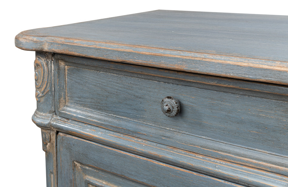 American Home Furniture | Sarreid - Lilac Sideboard - Blue Finish