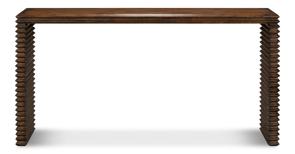 American Home Furniture | Sarreid - Stacked Console Table