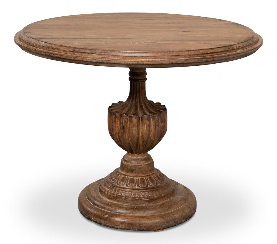 Sarreid Renaissance Pedestal Dining Table 40top DINING TABLES