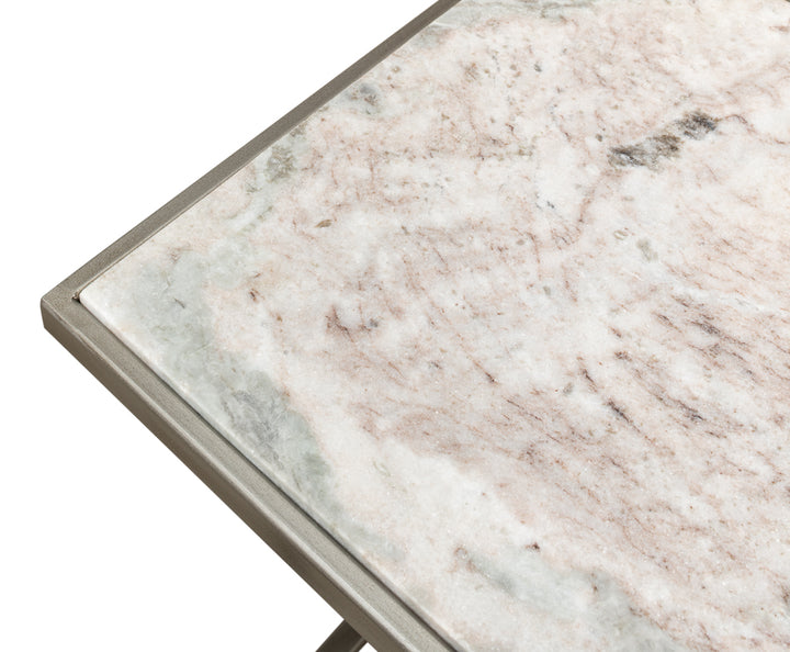 American Home Furniture | Sarreid - Laptop Table - Marble Top