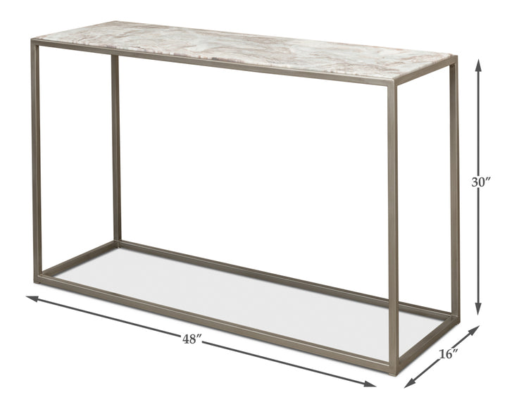 American Home Furniture | Sarreid - Minimal Console Table