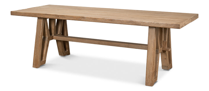 American Home Furniture | Sarreid - Miner's Camp Dining Table