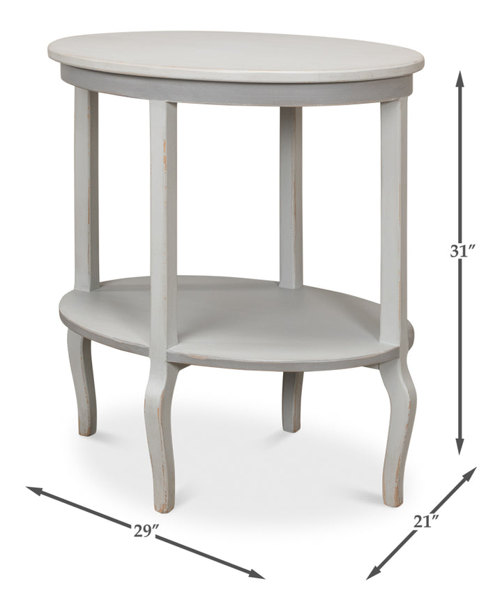 American Home Furniture | Sarreid - Swedish Side Table