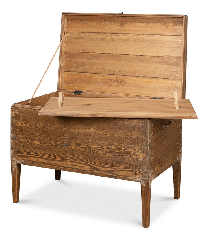 American Home Furniture | Sarreid - Trunk Side Table